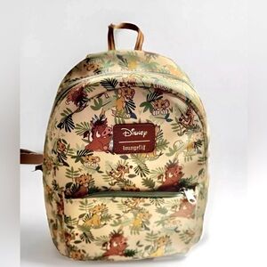 Disney loungefly lion King backpack.